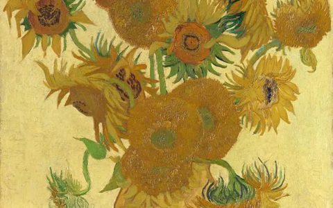 《向日葵》梵高Sunflowers Vincent van Gogh