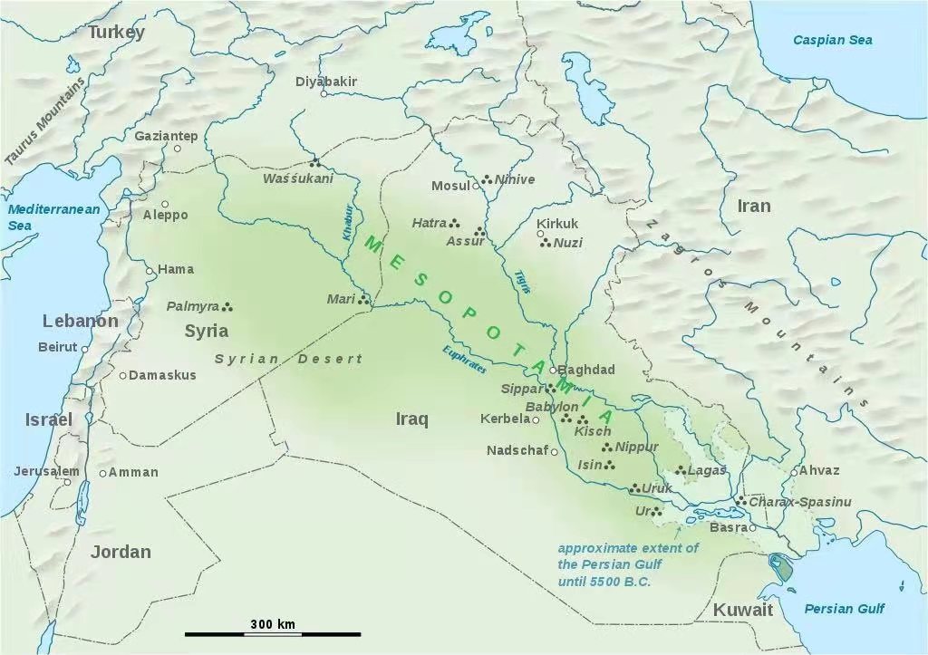 巴比伦的世界地图The Babylonian Map of the World