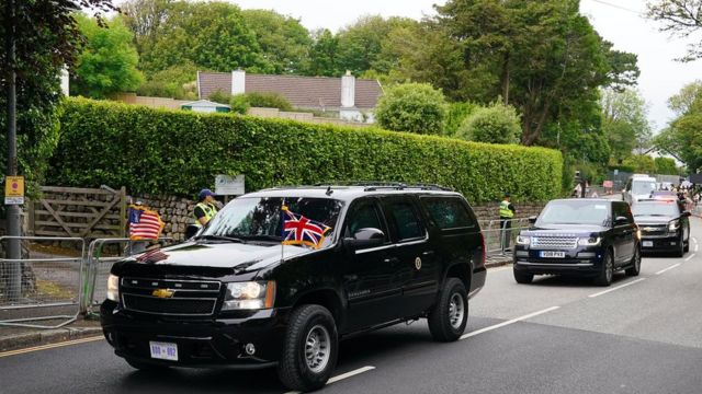 即使出国访问，美国总统都会带上自己的汽车。