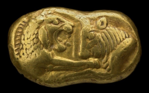 克罗伊斯金币 Gold coin of Croesus