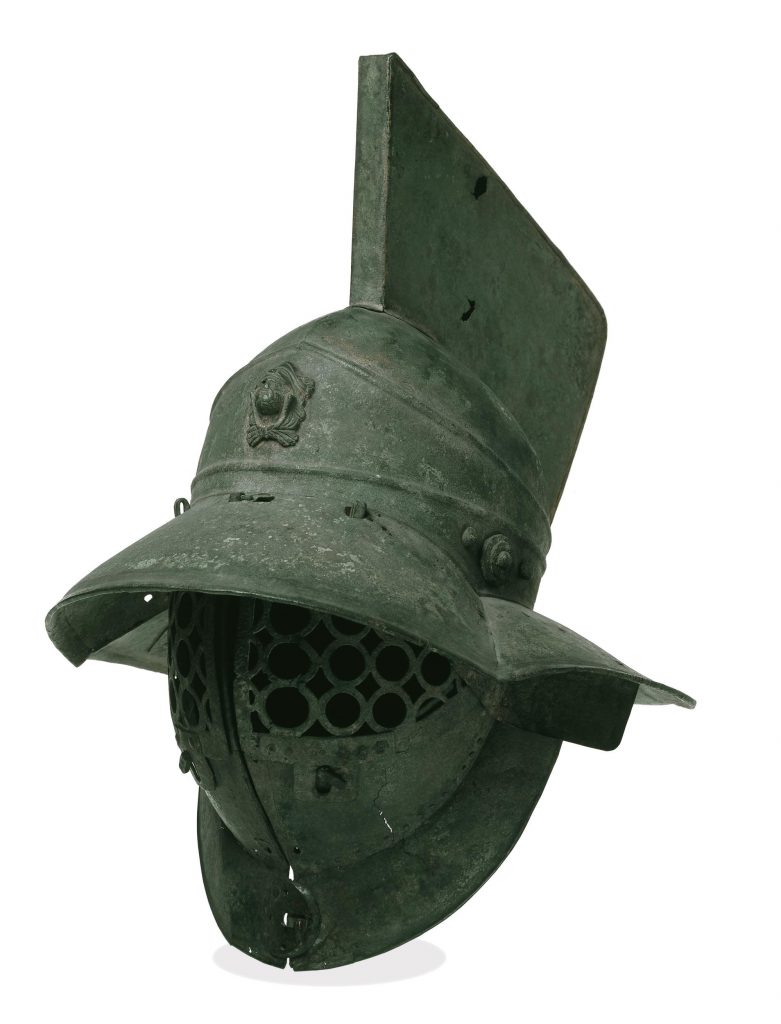 青铜角斗士头盔Bronze Gladiator‘s Helmet