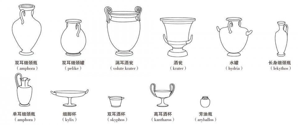 双彩绘双⽿瓶（赫拉克勒斯双⽿瓶）“Bilingual” Amphora